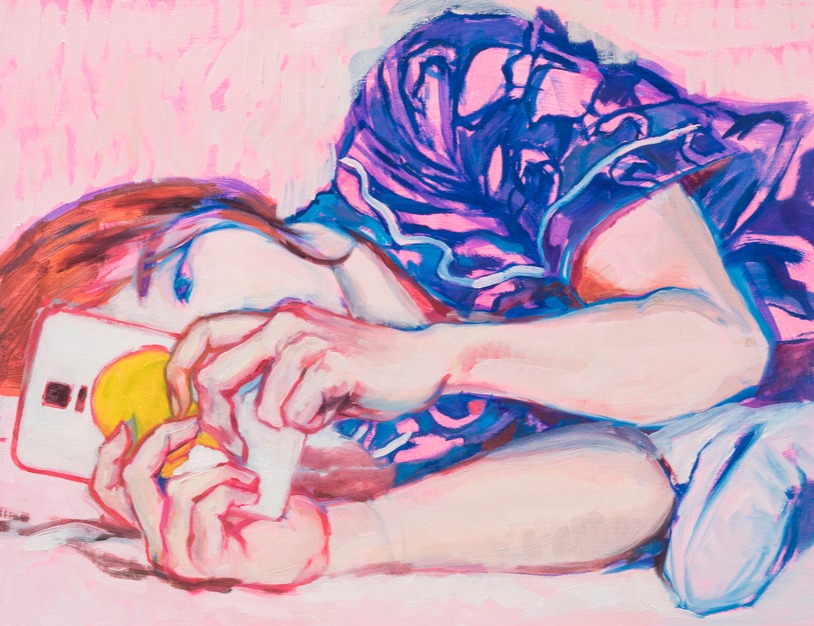 젊음, 캔버스 위에 유채, 45.5㎝ × 53㎝, 2019