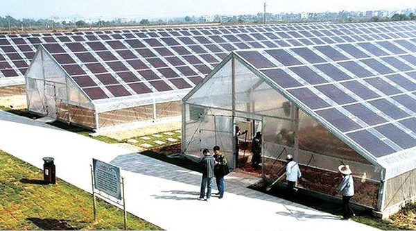 동신폴리켐에서 개발한 폴리카보네이트로 만든 시설물.