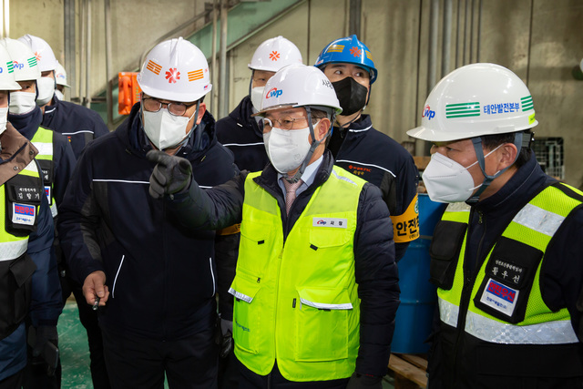 'CEO 찾아가는 협력사 안전컨설팅'에 나선 박형덕 사장