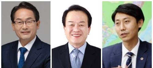 왼쪽부터 강준현 이강진 이태환.