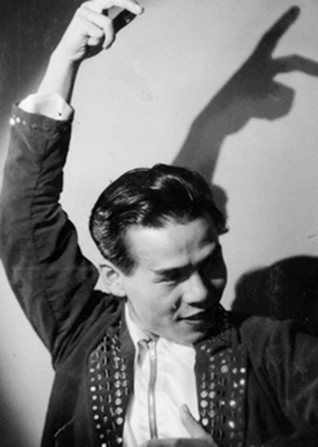 청년시절 송범.