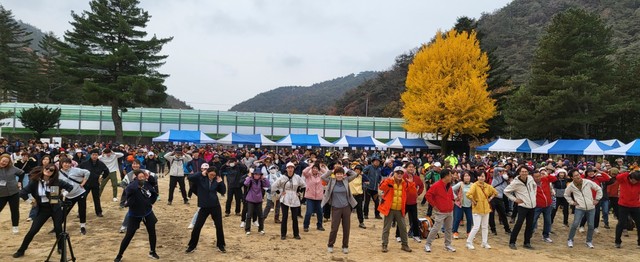 속리산둘레길 걷기축제 성황