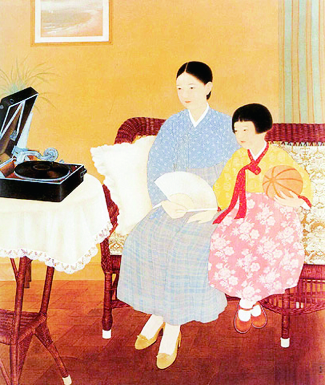 ‘정청’(1957) 이소제와 동생 김기옥.