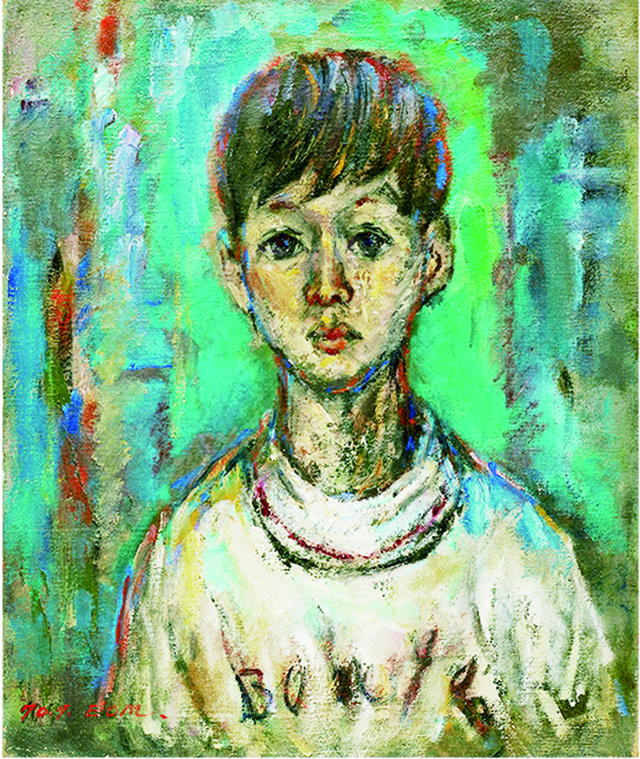 엄재원 소년상(충북문아관발행 도록).