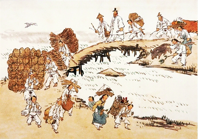 이서지 오일장.