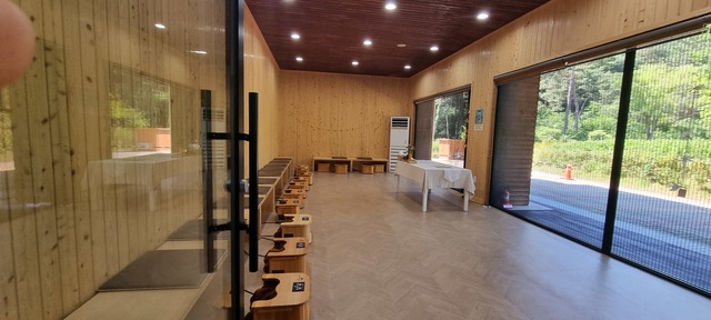 서천치유의숲 치유센터 내부