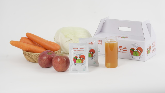 생산 제품=CCA주스(해독주스)