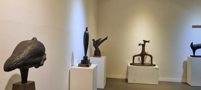 김영학 조각관 전시관 내부