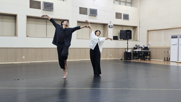 내달 10일 청주예당에서 치러질 홍은주 신임 예술감독 취임공연 연습장면.