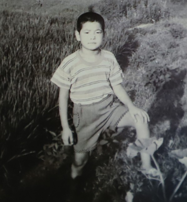 소년 시절의 최원철 시장. 덩치가 크고 리더십이 있어 친구들 사이에서 '짱'을 먹었다.