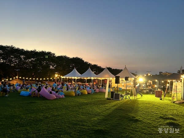 ▲지난해 구석구석 문화배달 단양군 별멍피크닉