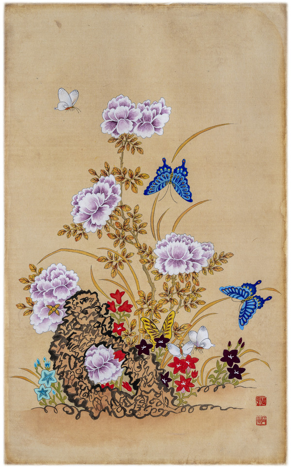 ▲조태정, 화접도