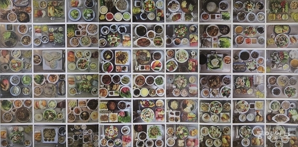 ▲이유경 박사의 '우리 집 밥상 혁명'에는 하루 세 번, 5년여 간, 5000여장의 밥상 사진이 함께 수록돼 있다.