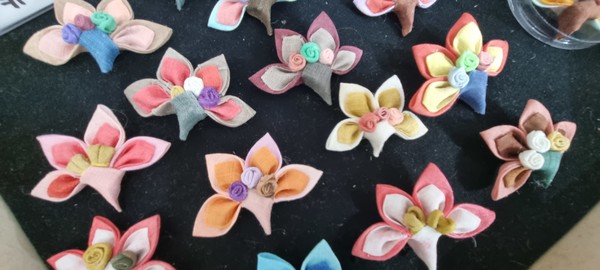 ‘고려한복연구실’ 안에 진열된 김기자 대표가 만든 작품