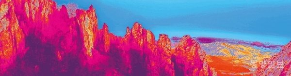 ▲김태철 작가, 대표작품2- 무심2025_100X377 cm