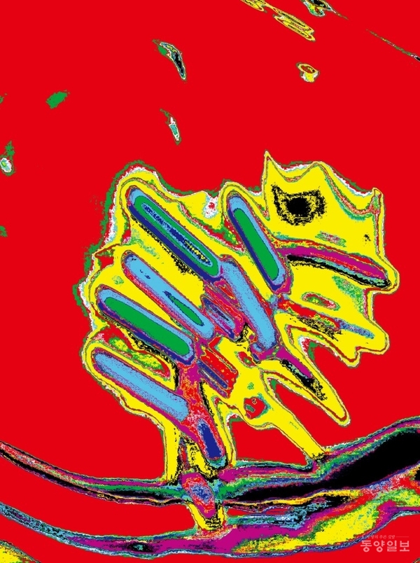 ▲김태철 작가, 대표작품5- 정령_2024-120X90cm