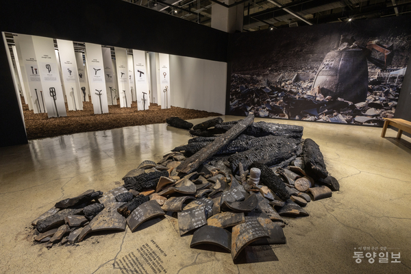 ▲가장 많은 인원이 참여한 작품- 홍림회 작 '검은 산'