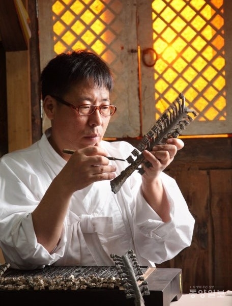 ▲ 종합대상 수상자 임인호 금속활자장