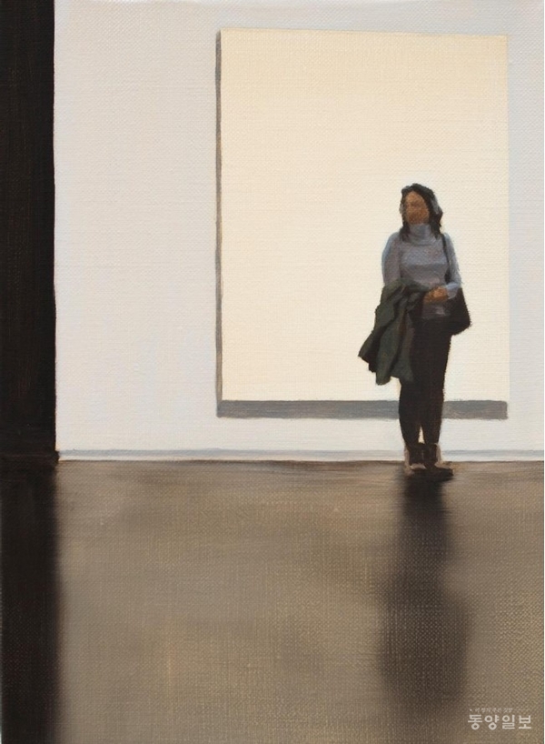 ▲오승언, 관찰자, 33.4×24.2cm, oil on canvas, 2024