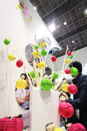 온천시장 공예MD상품.